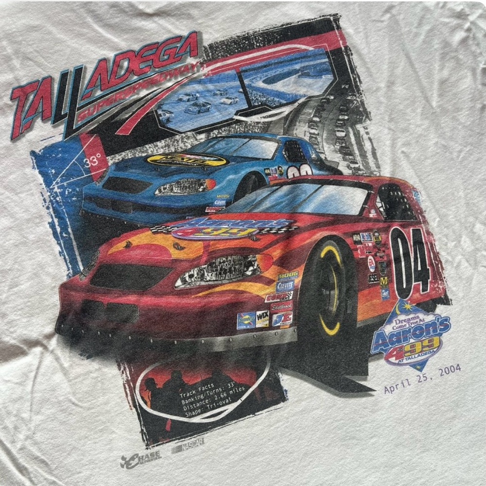 2004 Talladega Graphic Racing Tee - Picture 2 of 5